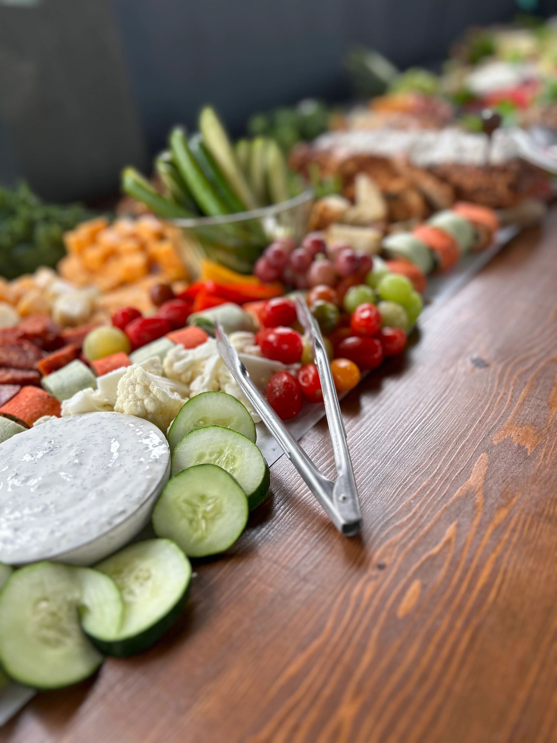 Charcuterie spread